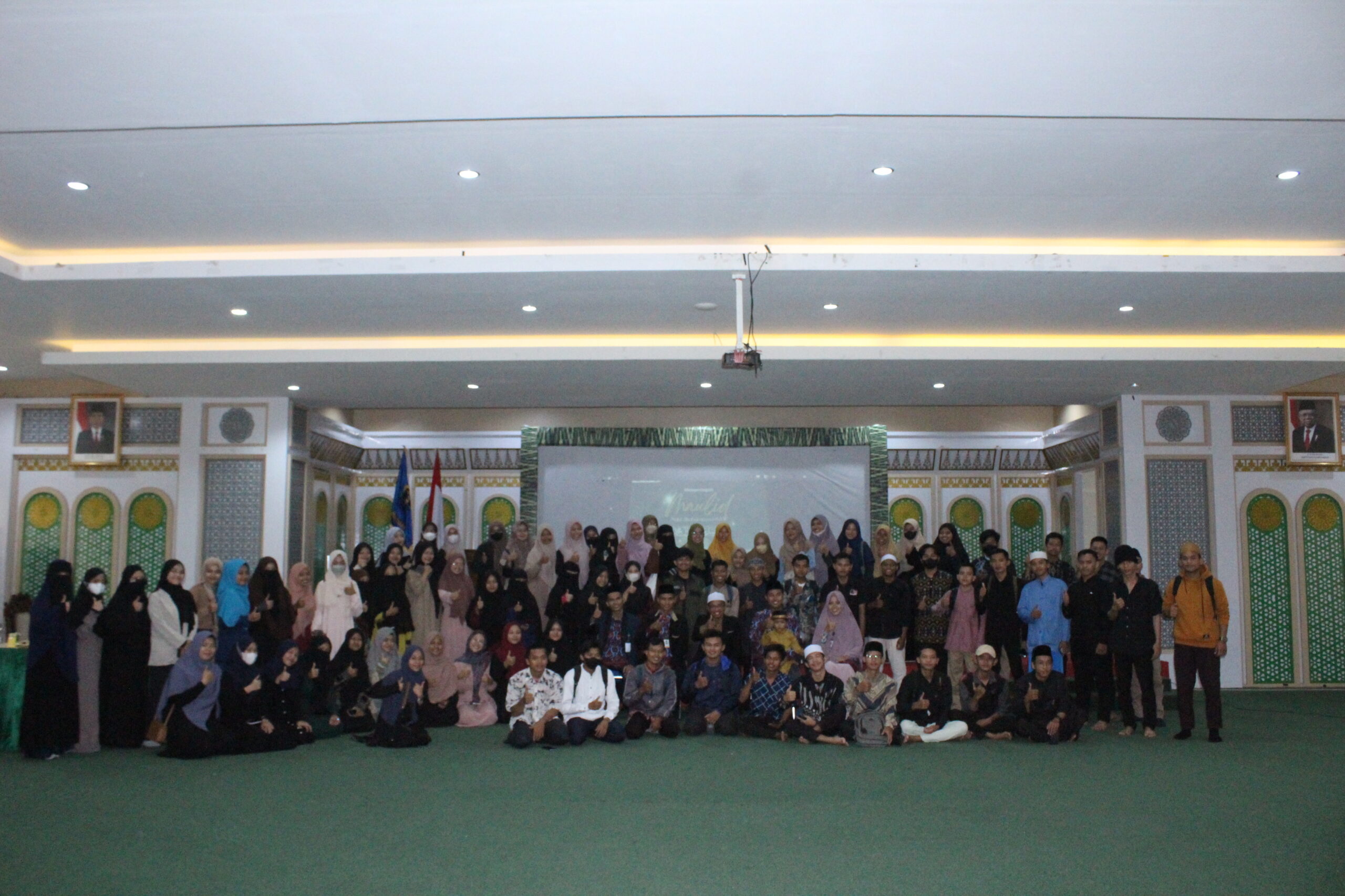 HMPS IAT FUAD IAIN Pontianak Sukses Gelar Peringatan Maulid Nabi Saw dan Daurah Qur’an