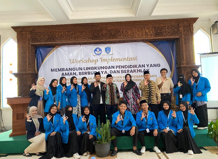 Mahasiswa PPL IAIN Pontianak Mengikuti Workshop Implementasi “Membangun Lingkungan Pendidikan yang Aman, Berbudaya, dan Berakhlak”