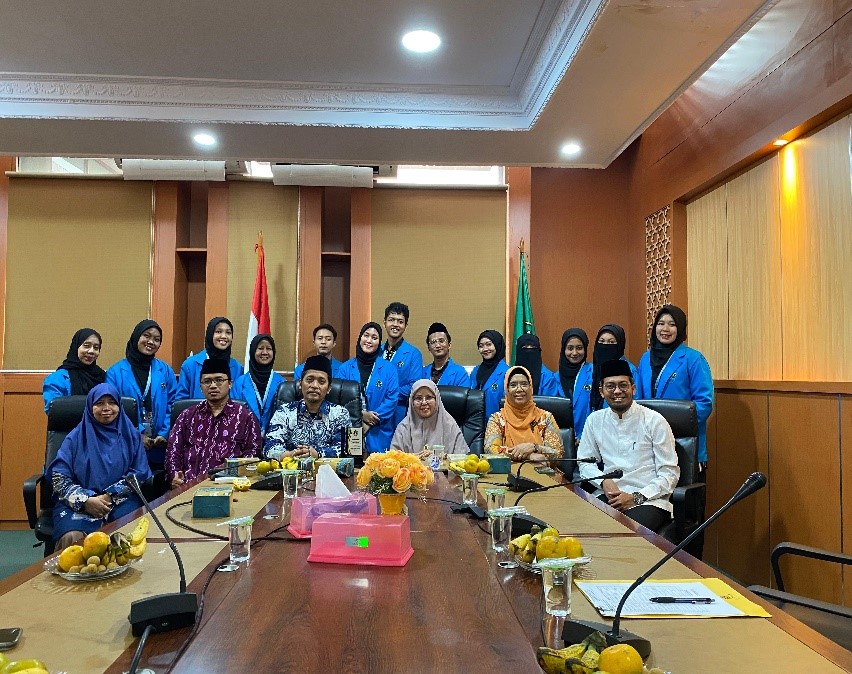 Penjemputa Mahasiswa PPL IAT FUAD IAIN Pontianak di LPMQ Jakarta