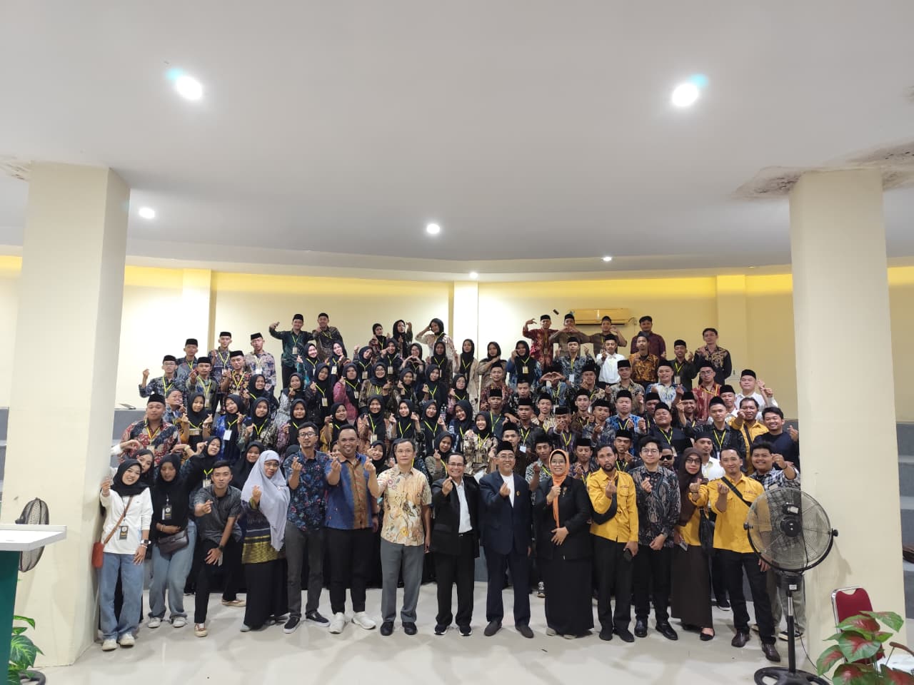 Semangat Cinta Dakwah Warnai PBAK Hari Kedua di FDKI IAIN Pontianak